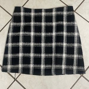Women plaid skirt, banana republic